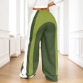 thumbnail image 4 of JIAYUE Women's Pants Ankle Length Elastic Waist Comfortable Loose Fit Trousers With Drawstring For Home Wear Travel Casual Bottoms For Women, 4 of 6