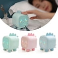 thumbnail image 5 of Dinosaur Alarm Clock Cute Table Lamp with Sound Control Night Light Room Decor, 5 of 5