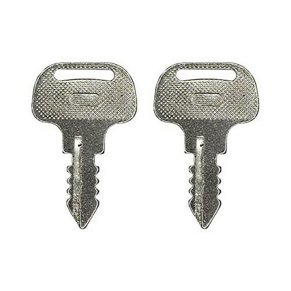 2 Pack Ignition Keys Replacement for Kubota M Series Tractor Mower 18510-63720, 18510-63620, 393 (2)