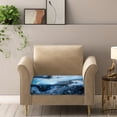 thumbnail image 5 of ZUXONGSY Marble Print Couch Cushion Covers Sofa Cushion Protector Cover Outdoor Patio Couch Cushion Protector Cover Sofa Cushion Dust Cover 1 Seater Armchair Cushion Cover, 5 of 5