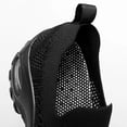 thumbnail image 4 of Zapatos casuales de mujer Malla de moda transpirable Ligero para el verano (36 negro) Wdftyju Tenis De Mujer Tenis De Hombre, 4 of 7