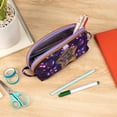 thumbnail image 4 of ZIPIT Classic Pencil Pouch, Purple, 4 of 4