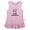 Pink Sleeveless Dresses, variant on Little Wildflower Funny Dresses For Baby, Newborn Babies Skirts, Infant Princess Dress, 0-24M Kids Graphic Clothes (Pink Raglan Dresses, 0-6 Months)