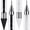 2pcs pens (black+white), variant on ZYNERY 4 PCS Diamond Art Pen, Diamond Painting Pens No Wax Needed Self-Stick Drill Pens, Diamond Painting Nail Art Cross Stitch Decoration Diamond Art