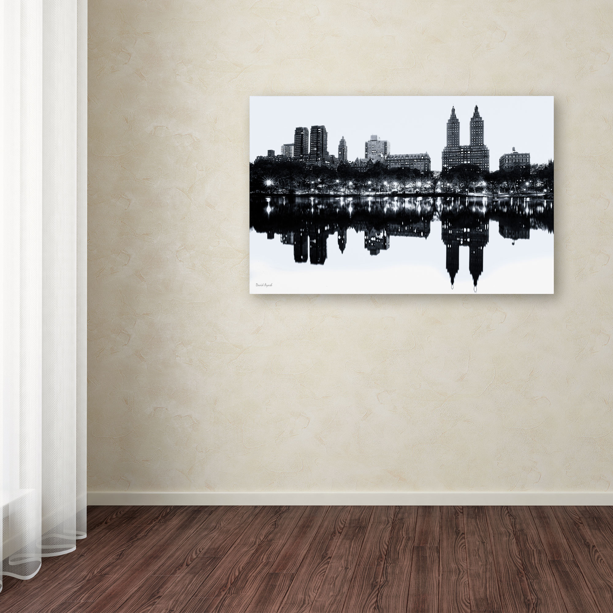 Trademark Fine Art "Central Park West II" Canvas Art by David Ayash