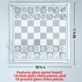 thumbnail image 2 of Maxam? 33Pc Glass Chess Set, 2 of 6