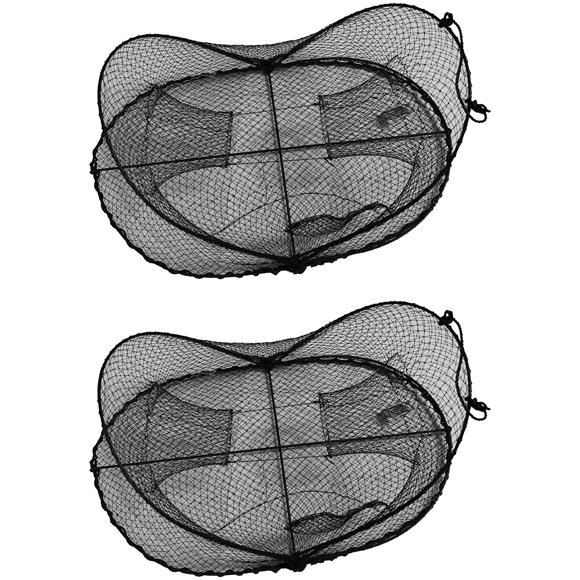 2-Pack of KUFA Prawn trap,Cray fish Trap,Minnow fish trap size 32"x20"x12" (S37x2)