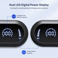 thumbnail image 7 of Wireless Ear-hook TWS Earphones Compatible With Samsung Galaxy A11/A21/A31 - Bluetooth Earbuds Over the Ear Headphones True Stereo Charging Case, 7 of 7