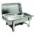 thumbnail image 1 of Winco Chanfrein Get-A-Grip avec Poignées de Casserole C-2080B en Acier Inoxydable de 8 Pintes, 1 of 1