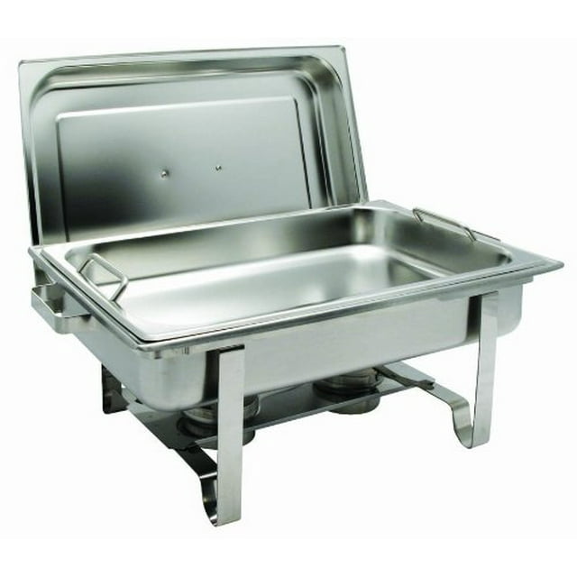 Winco Chanfrein Get-A-Grip avec Poignées de Casserole C-2080B en Acier Inoxydable de 8 Pintes