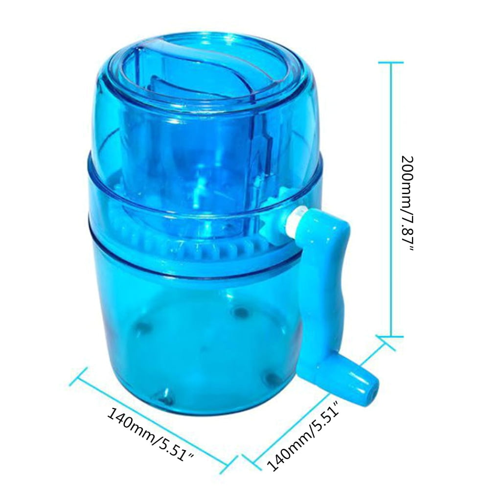 JZROCKER Household Mini Easy Ice Crusher Handheld Snow Manual Crushing Ice Machine