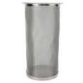 thumbnail image 3 of Cold Brew Coffee Filter Stainless Steel Reusable Wide Mouth Mesh Cylindrical Filter with White Gasket for Tea 8x15cm/3.15x5.91in, 3 of 5
