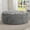 Grey, variant on Hobestluk 6FT Bean Bag Chair Bean Bag Chairs for Adults Giant Bean Chairs with Velvet Cover, Memory Foam BeanBag Chair Fluffy BeanBag Chairs for Living Room, Bedroom- Black (70" x 70" x 15")
