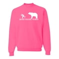 thumbnail image 2 of Wild Bobby Ancient Personal Trainers Funny Bear Chase Unisex Crewneck Sweatshirt, 2 of 6