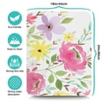 thumbnail image 2 of Floral Watercolor Microfiber Dish Drying Mat – 18x24 Inches, High-Absorbency, Ideal for Kitchen Countertops, 2 of 7