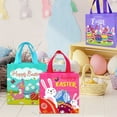 thumbnail image 5 of Easter Bags With Handles, Easter Gift Bags, Easter Bags For Kids, Reusable Gift Bags With Handles, Perfect For Easter Gift Packaging, Festive Present Wrapping, 4.3"×8.6"×9", 1pc, 5 of 5
