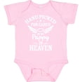 thumbnail image 3 of Inktastic Handpicked for Earth by My Pappy in Heaven with Angel Wings Boys or Girls Baby Bodysuit, 3 of 5