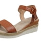 thumbnail image 4 of Mujeres Plataforma Sandalias Espadrille Sandalias de la plataforma abierta Sandalias de tobillo Sandalias casuales para Summer Cool Beach, 4 of 6