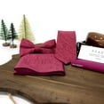 thumbnail image 4 of Spring Notion Boys' Mottled Linen Bow Tie, 4 of 5