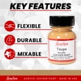 thumbnail image 2 of Pintura para cuero Angelus Taupe acrílica 30 ml, 2 of 9