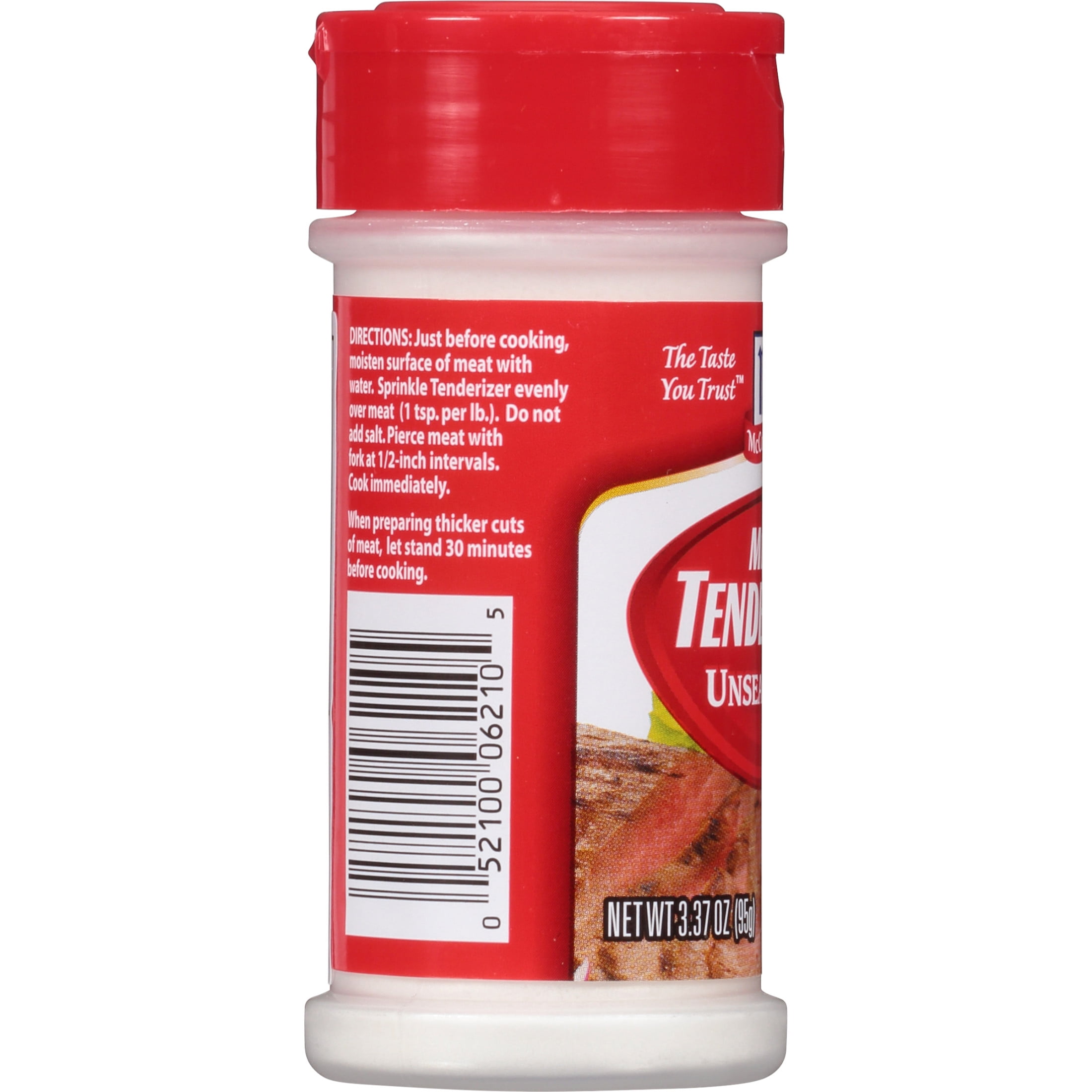 McCormick Kosher Non-Seasoned Meat Tenderizer, 3.37 oz Bottle