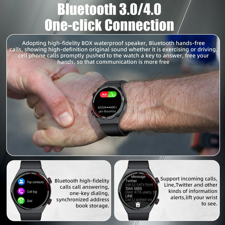 Smart Watch Men Women Waterproof Smartwatch Bluetooth For iPhone Samsung  HUAWEI