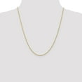 thumbnail image 2 of Leslie's Real 14kt Yellow Gold 1.3mm Diamond-Cut Rope Chain; 22 inch; Lobster Clasp; for Adults and Teens; for Women and Men, 2 of 5
