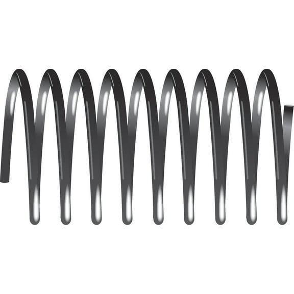 Hose Guard - Plated Wire Spring Guard