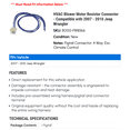 thumbnail image 2 of HVAC Blower Motor Resistor Connector - Compatible with 2007 - 2010 Jeep Wrangler 2008 2009, 2 of 2