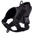 thumbnail image 1 of Reflective Dog Collar Harness for Medium Large Dogs Breathable Adjustable Pet Harness Vest Pasted Pet Name Outdoor Walking Strap qym unisex, 1 of 2