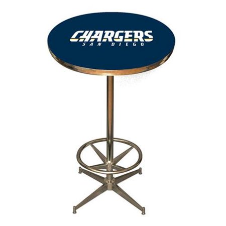 Imperial Billiards IMP-26-4026 San Diego Chargers NFL Pub Table Imperial Billiards IMP-26-4026 San Diego Chargers NFL Pub Table