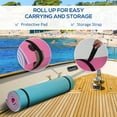 thumbnail image 4 of HOMCOM 10 x 5 Foam Floating Water Pad Swim Mat Blue White Rose Red, 4 of 10