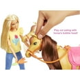 thumbnail image 3 of Barbie Hugs 'N' Horses Playset with Barbie & Chelsea Dolls, Blonde, 3 of 6