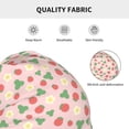 thumbnail image 5 of Fuzoiu Strawberry And Flowers Print Winter Beanie Hat for Men & Women,Warm Knit Cap,Women Windproof Watch Hat,Knit Warm Unisex Beanie, 5 of 7