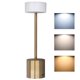 thumbnail image 1 of Lámpara de Mesa LED Inalámbrica con 3 Modos de Luz Carga USB Recargable Atenuación Continua Lámpara de Escritorio con Control Táctil para Dormitorio Sala de Estar ANGGREK Otros, 1 of 8