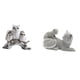 thumbnail image 1 of Figuras de búho, estatua de gato de resina, artesanías creativas de animales, figura decorativa de escritorio, adornos resistentes, adecuados para est, 1 of 8
