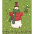thumbnail image 3 of Eisner, Viv 12x13 Black Modern Framed Museum Art Print Titled - Green Snowman, 3 of 5