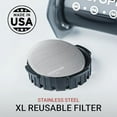 thumbnail image 3 of AeroPress XL Reusable Coffee Filter, Stainless Steel, Compatible with AeroPress XL Coffee Maker, 1 Pack, 3 of 6