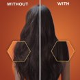 thumbnail image 4 of Garnier Whole Blends Heat Protectant Spray for Damaged Hair, Sulfate Free, Prevents Breakage, Hair Honey Milk Spray, 4 of 9
