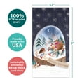 thumbnail image 4 of Tree-Free Greetings Christmas Greeting Card 12 Pack, 100% Recycled Paper, 3.7x7, Artful Winter (ZP70214), 4 of 5