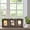 Walnut-4x6, variant on 5x7 Picture Frame Rustic Wood Hinged Folding Double Photo  Sided Display Rotatable High Definition Glass Collage Frames Vertically On Tabletop (walnut)