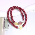 thumbnail image 1 of Accesorios envueltos doble estilo étnico pulsera de cerámica pulsera de cuentas mujer alto sentido, 1 of 6