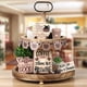 thumbnail image 1 of Coffee Themed Layered Tray Decoration Home Coffee Corner Bar Decoration Heart-shaped Coffee Decoration, 1 of 6