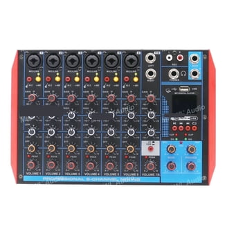 DJ Tech, 2 DJ Mixer, Black, One Size DIF2SMKII - Walmart.com