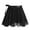 Black, variant on YiZYiF Kids Little Girls Chiffon Ballet Dance Leotard with Tutu Skirt,Sizes 2-14
