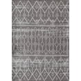 thumbnail image 2 of Mason Brooks Ryder KN10C Inky Charcoal Moroccan Tribal Gray Area Rug, 2'6" x 4', 2 of 8