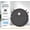 Black, variant on Intelligent Robot Vacuum Cleaner for Sweeping and Mopping,Multi-Mode Robotic Vacuum Cleaner with Memory Function,Self Charging and Multiple Cleaning Modes for Thorough Home Cleaning