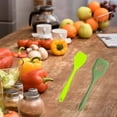 thumbnail image 5 of Juego de mini utensilios de cocina de 2 piezas: utensilios de cocina de silicona con pala para ensalada y pala para drenaje, 5 of 5