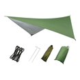 thumbnail image 1 of Heavy Duty Camping Lona Playa Sombrilla Toldo a prueba a prueba de lluvia Al Sombrilla Refugio para senderismo Camping Self , Verde DYNWAVEMX Toldo de lona para tienda, 1 of 8