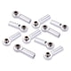 thumbnail image 4 of 10pcs Varillas de Cabeza de Bola de Metal para HPI HSP E- Savage Flux RC Plata, 4 of 9